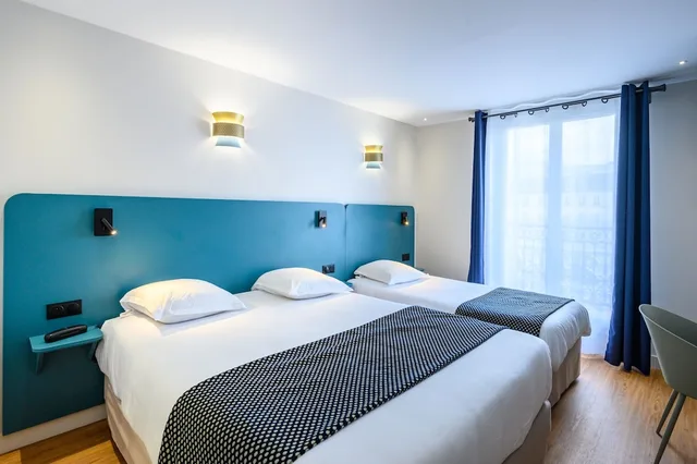 غرفة ثلاثية بسرير مزدوج وسرير فردي، HOTEL D ALSACE 5/9