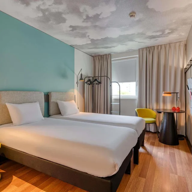 غرفة بسريرين منفصلين، ibis Berlin Kurfurstendamm 2/8