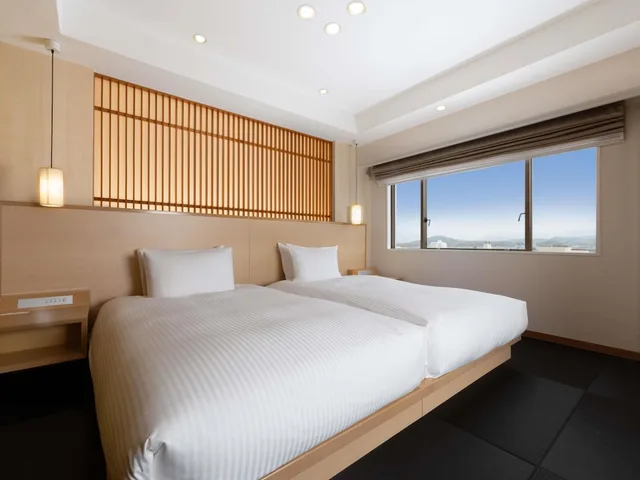 غرفة يابانية قياسية بسريرين منفصلين، Grand Mercure Nara Kashihara 4/7
