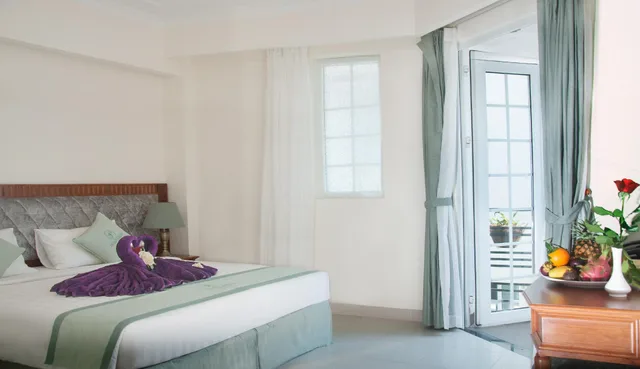 غرفة سوبيريور بسرير مزدوج بشرفة، Pavillon Garden Hotel & Spa 1/1