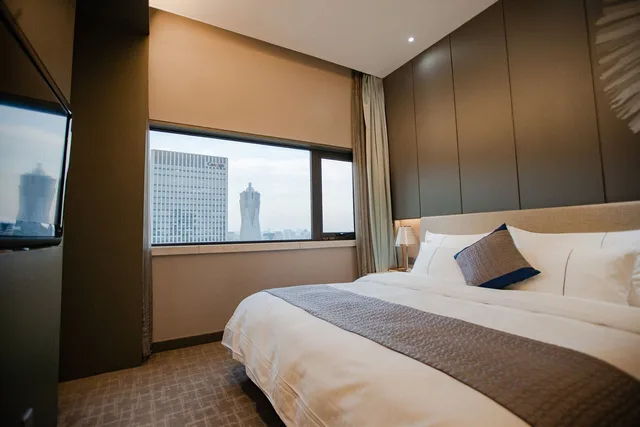 غرفة تنفيذية بسرير كينج، Hangzhou Tower Hotel 3/10