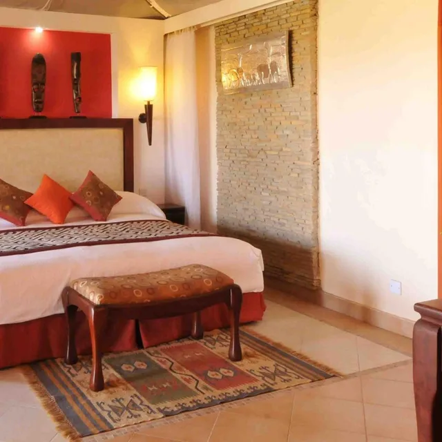 غرفة ديلوكس بسرير مزدوج أو سريرين منفصلين، Ol Tukai Lodge Amboseli 6/6