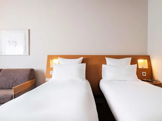 غرفة كلاسيكية بسريرين منفصلين، Novotel Belfort Centre Atria 4/7
