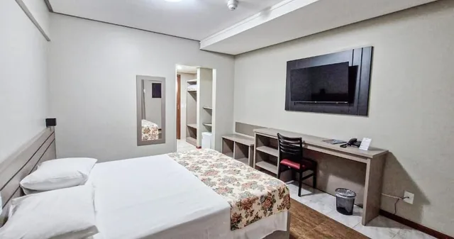 غرفة ديلوكس بسرير مزدوج لذوي الإعاقة، Hotel Dan Inn Uberlandia 1/1