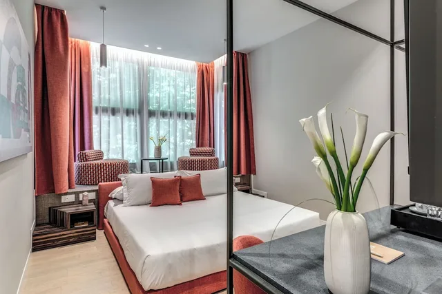 Junior Suite, Studio, Twin Beds, Sofa، Parioli Cube Hotel 4/10