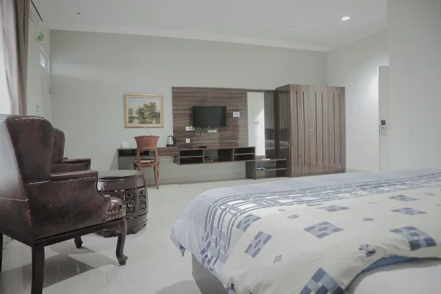 جناح بسرير مزدوج، Aries Biru Hotel and Villa 1/1