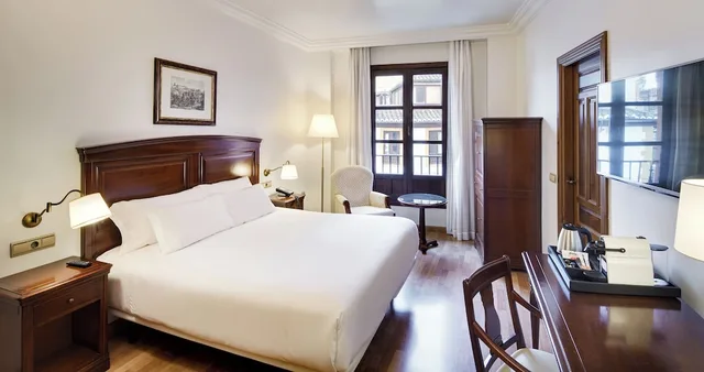 غرفة سوبيريور بسرير مزدوج، Hotel Sercotel Palacio de Los Gamboa 4/6