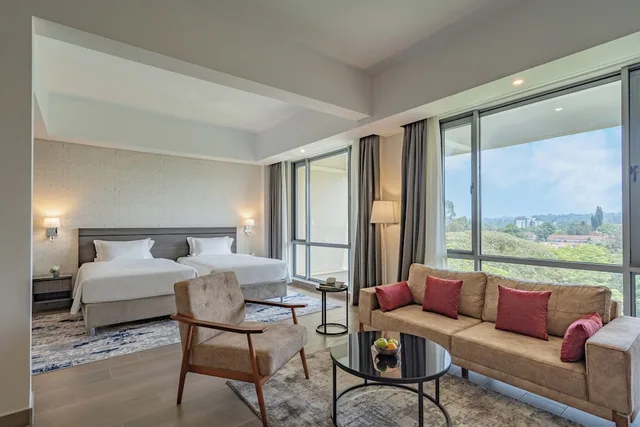 جناح جونيور بسريرين مزدوجين في طابق مرتفع، Dusit Princess Hotel Residences Nairobi 2/7