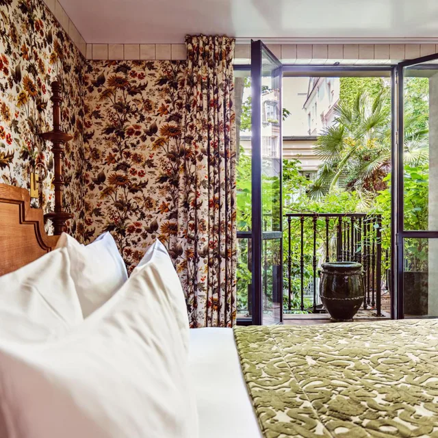 غرفة بشرفة، Hôtel Eldorado 1/3