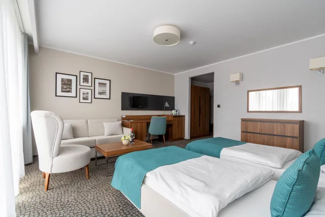 غرفة سوبيريور بسرير مزدوج أو سريرين منفصلين، Hotel Wolin 5/10