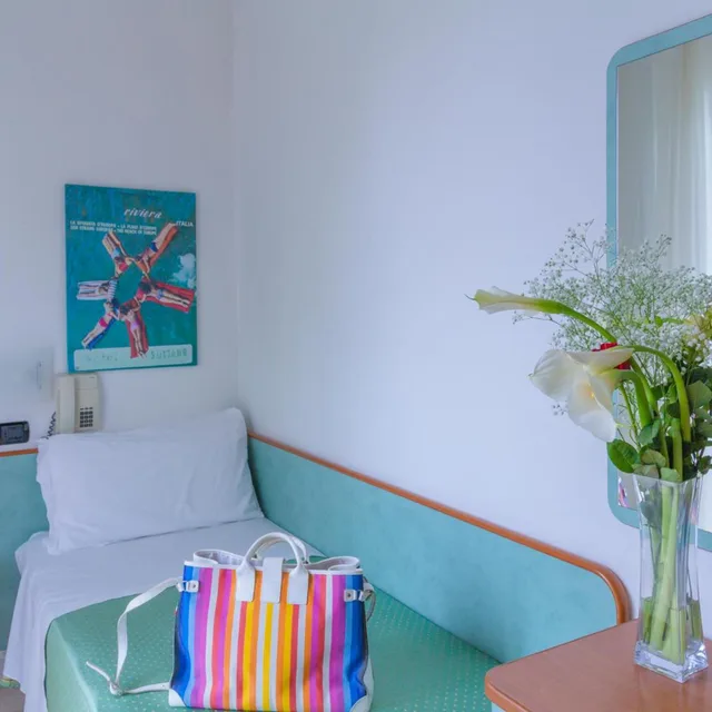 غرفة بسرير مزدوج أو سريرين منفصلين بشرفة، Hotel Sultano 3/9