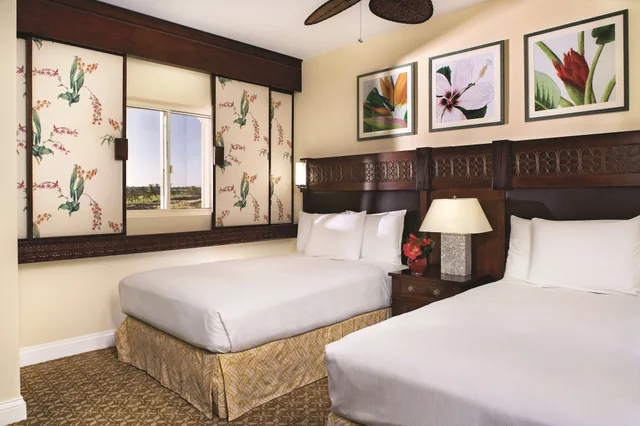 2 Bedrooms, Deluxe, Suite, 2 Double Beds, King Bed, Resort View, Sofa، Hilton Grand Vacations Club Kings’ Land Waikoloa 9/14