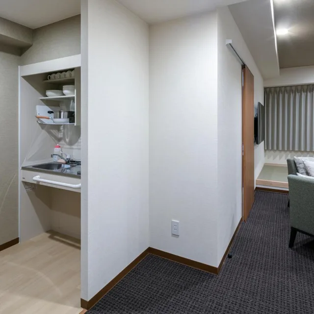 غرفة ديلوكس بسرير كوين، Randor Residential Hotel Kyoto Suites 8/9
