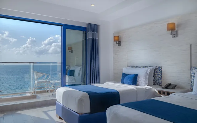 Deluxe Family Room SeaView with Balcony-Transfer Included, Kaani Palm Beach 6/9