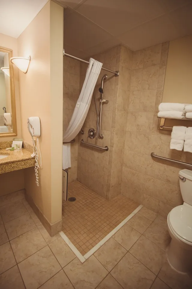 غرفة بسرير كينج يُسمح فيها بالحيوانات الأليفة لذوي الإعاقة، Americinn By Wyndham Laramie Near University Of Wyoming 3/4