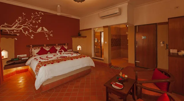 جناح شهر العسل بسرير كينج، Green Park Chitwan 1/1