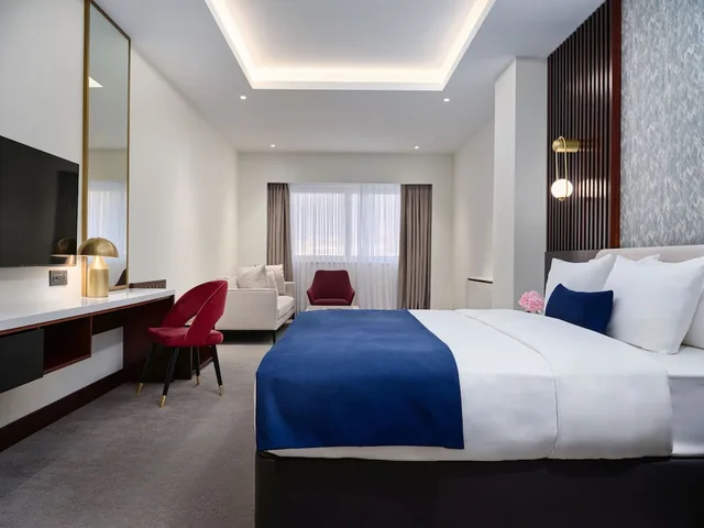 جناح تنفيذي بسرير كوين، Qafqaz Riverside Resort Hotel 1/8