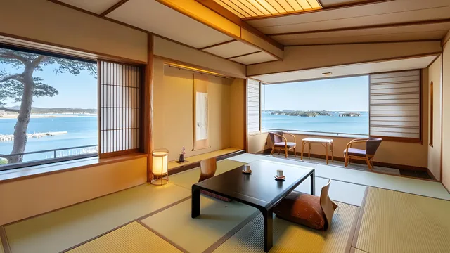 Japanese, Standard, Ocean Front, Main Building, Corner، Komatsukan Kofutei 1/1