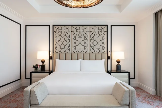 جناح بسرير كينج بغرفة نوم واحدة بإطلالة، The St Regis Amman 2/4
