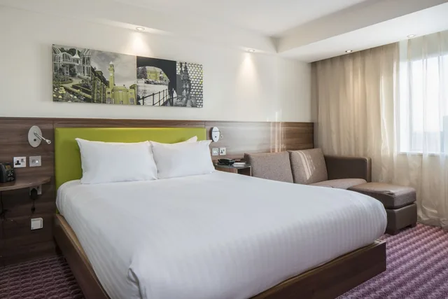 Connecting, Queen Bed, Accessible, Hampton by Hilton Birmingham Broad Street 1/3