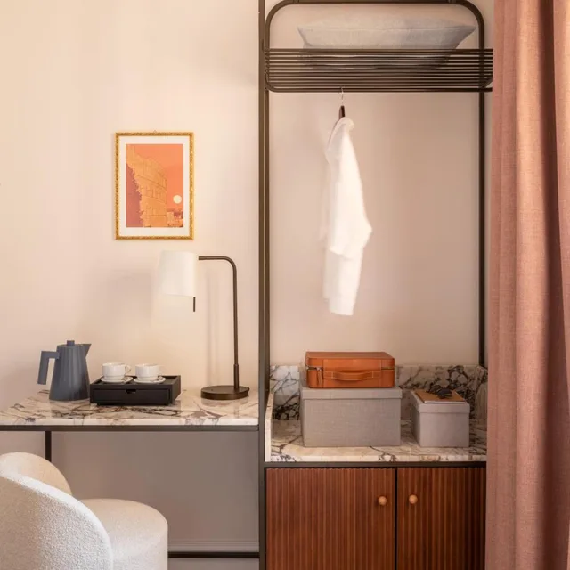 غرفة بسرير مزدوج، Hotel Fori Imperiali Cavalieri 10/10