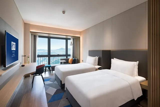 غرفة قياسية بسرير فردي، Holiday Inn Express Shenzhen Haiyuan City 1/2