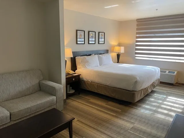 غرفة ديلوكس بسرير كينج لذوي الإعاقة، Hotel Marguerite Anaheim/Garden Grove, Trademark Collection 3/10