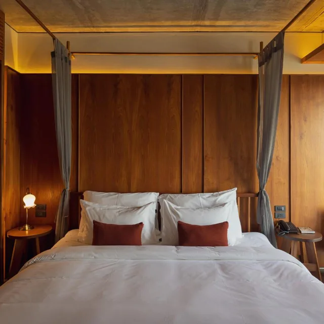 غرفة غراند ديلوكس بسرير كينج بحوض استحمام، Hotel Gahn - SHA Plus 10/10
