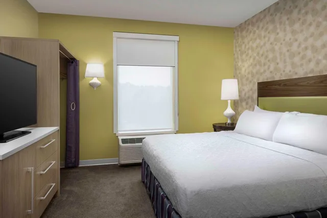جناح بسرير كينج بغرفة نوم واحدة مع أريكة، Home2 Suites By Hilton Summerville 1/2