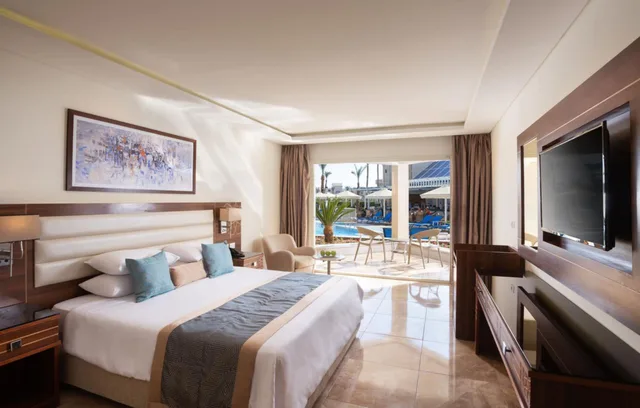 غرفة سوبيريور بسرير كينج، Beach Albatros Resort - Hurghada 1/7