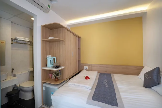 غرفة مريحة قياسية بسرير كوين، Stop And Go Boutique Homestay In Hue 9/10