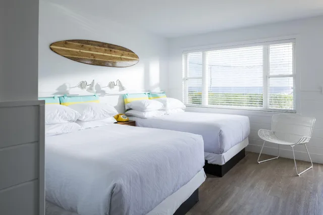 غرفة بسرير مزدوج بشرفة، The Shore House 1/1