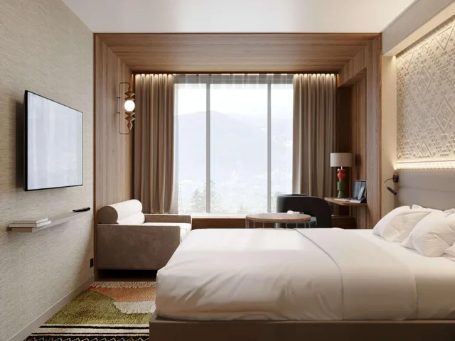 غرفة كلاسيكية بسرير مزدوج بإطلالة على الجبل مع أريكة، Mercure Szczyrk Resort 5/8