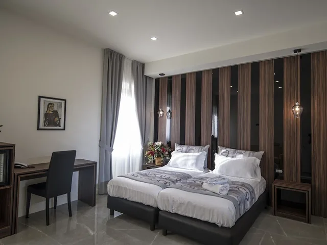 غرفة ديلوكس بسريرين منفصلين، Palazzo Firenze 1/3
