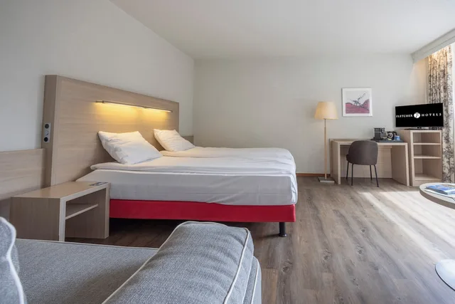 Standard, Twin Beds, Terrace, Fletcher Hotel-Restaurant De Witte Raaf 1/7