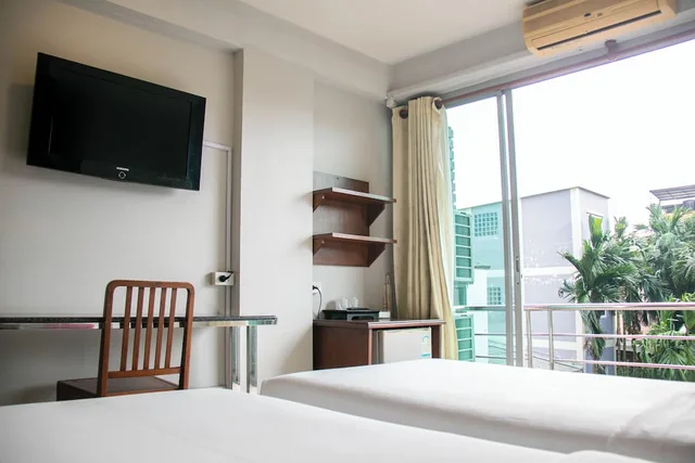 غرفة ديلوكس بسريرين منفصلين في المبنى الرئيسي، Lamphu Tree House Boutique Hotel 3/5