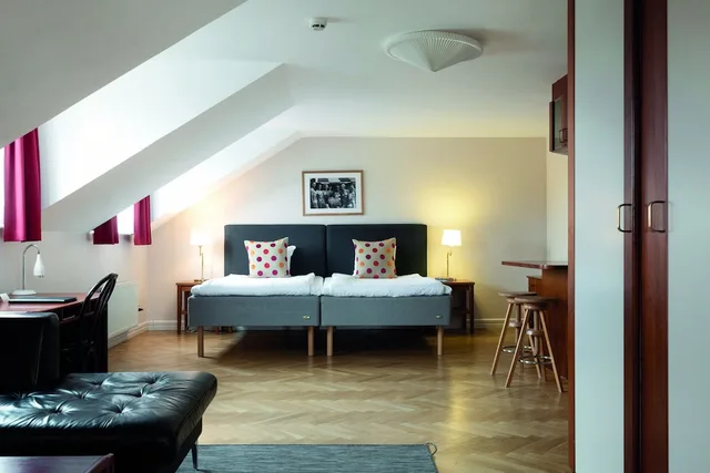 غرفة ديلوكس بسريرين منفصلين، Hotel Bishops Arms Lund 6/8