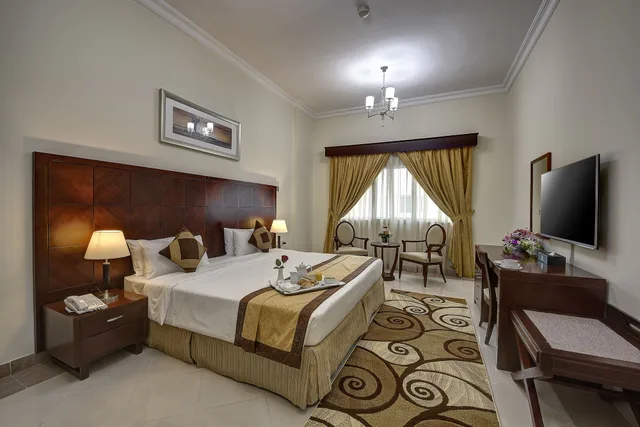 استوديو بسرير كينج، Rose Garden Hotel Apartments Al Barsha 4/8