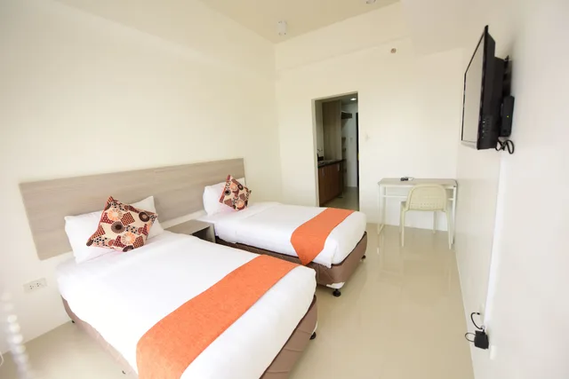 غرفة بسريرين منفصلين، Eon Centennial Soho Hotel 1/2