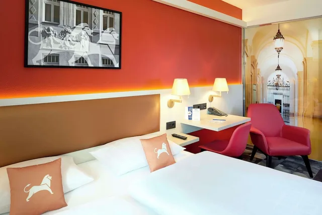 Standard, Queen Bed, Courtyard Area، Best Western Hotel Leipzig City Center 4/5