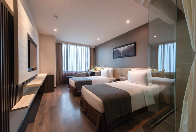 غرفة ديلوكس بسريرين منفصلين، Alana Nha Trang Beach Hotel 2/6