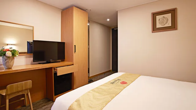 غرفة تُحدَّد عند الوصول، Hotel Skypark Myeongdong I 3/5