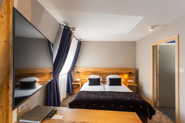 غرفة ديلوكس، Logis Hotel Restaurant le Rapp 10/10