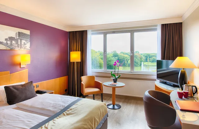 غرفة ديلوكس بسرير مزدوج، Leonardo Royal Hotel Koln Am Stadtwald 10/10