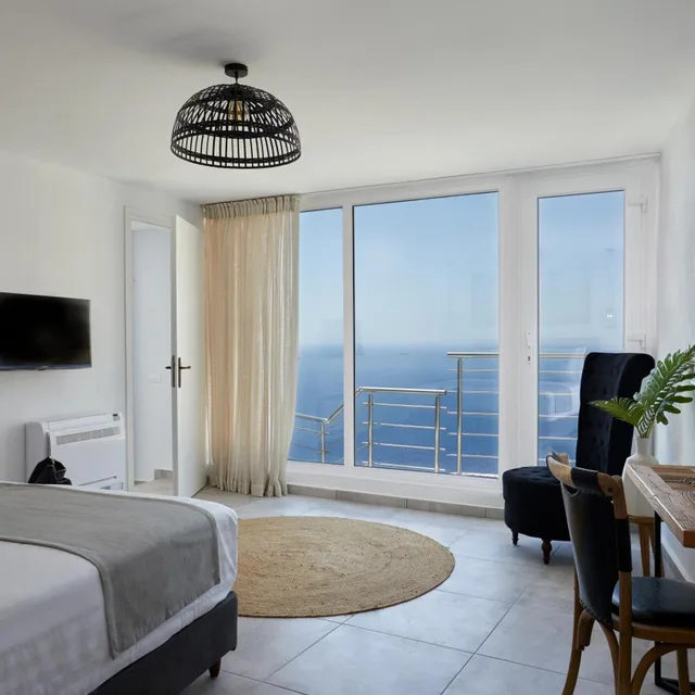 Interior, 2 Bedrooms, Cave, Villa, King Bed, Private Pool، Thermes Luxury Villas by Mr. and Mrs. White 9/10