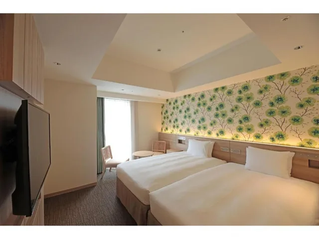 Semi Room, Hollywood, Twin Beds, 2 Semi Double Beds، Tokyo East Side Hotel KAIE 1/1