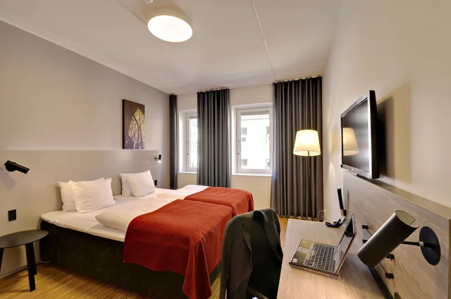 غرفة قياسية بسريرين منفصلين، Scandic Aarhus City Hotel 5/10
