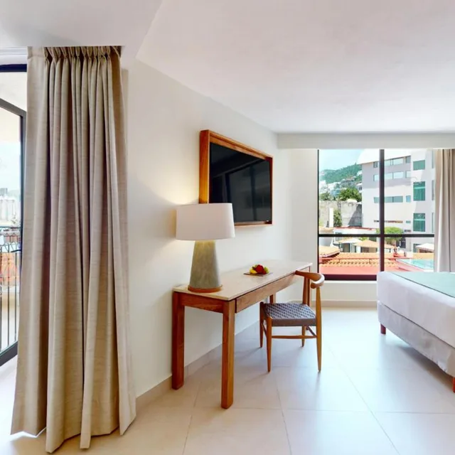 غرفة ديلوكس بإطلالة جزئية على البحر، Park Royal Beach Acapulco - All Inclusive 7/10