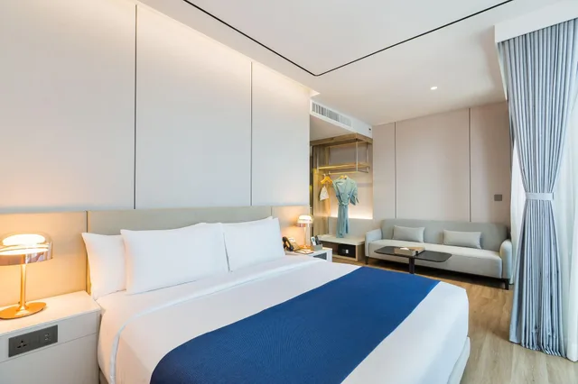 غرفة بريميير بإطلالة على المدينة في طابق مرتفع، Arbour Hotel and Residence Pattaya (SHA Plus+) 2/8