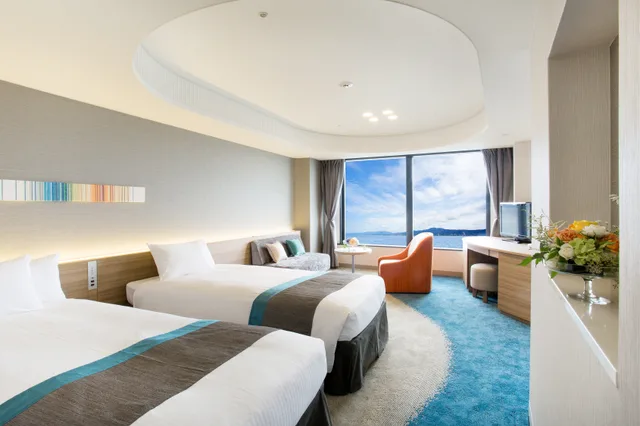 غرفة سوبيريور بسريرين منفصلين، Lake Biwa Otsu Prince Hotel(ex.Biwako Otsu Prince Hotel) 1/1